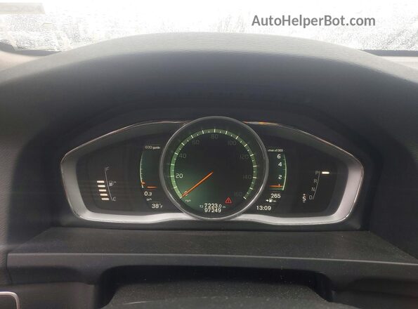 YV440MWK4J2044751 2018 VOLVO V60 Серый Вид щитка приборов