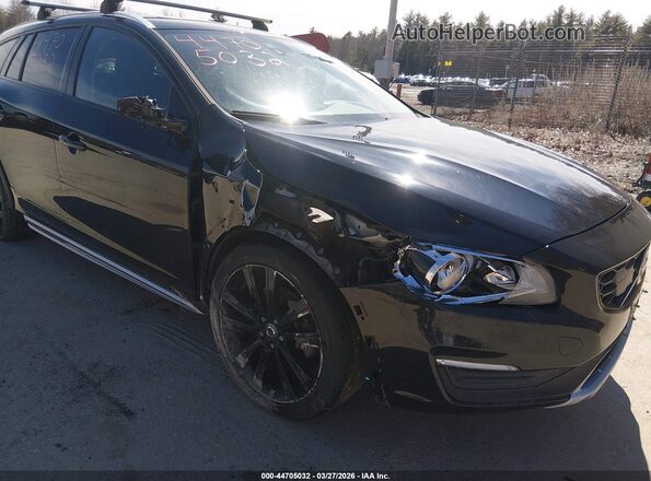 YV440MWK6H1025814 2017 VOLVO V60 CROSS COUNTRY Black წინა ხედი