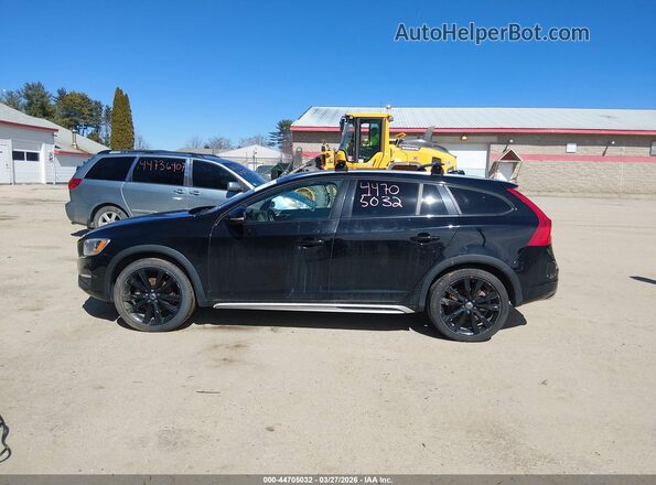 YV440MWK6H1025814 2017 VOLVO V60 CROSS COUNTRY Black სალონის 360-გრადუსიანი ხედი