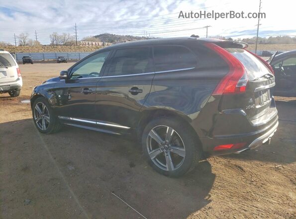YV449MRR5H2069084 2017 VOLVO XC60 Black Tył lewy
