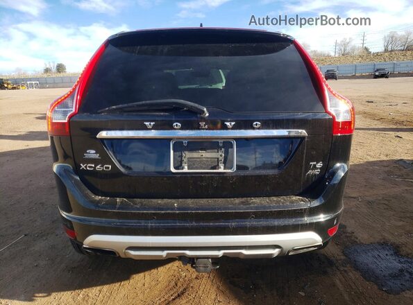 YV449MRR5H2069084 2017 VOLVO XC60 Black Widok z tyłu