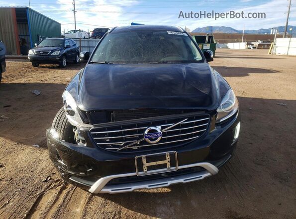 YV449MRR5H2069084 2017 VOLVO XC60 Black Widok z przodu