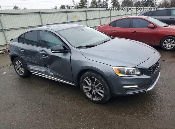 YV4612UM1G2000844 2016 VOLVO S60 Gray Przód prawy