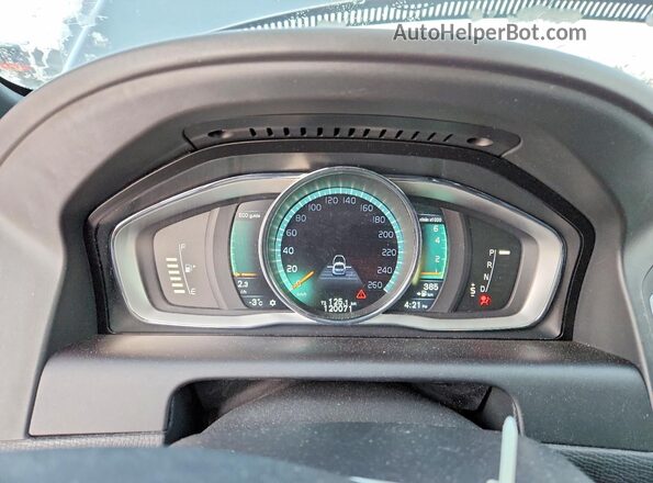 YV4902RK6G2832297 2016 VOLVO XC60 Серый Вид щитка приборов