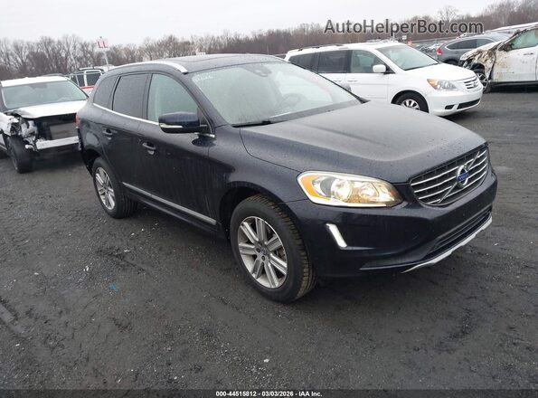 YV4902RK8G2779389 2016 VOLVO XC60 Dark Blue Передняя правая четверть