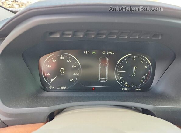 YV4A221L6L1551354 2020 VOLVO XC90 Черный Вид щитка приборов
