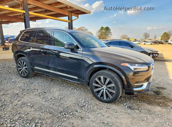 YV4A221L6L1551354 2020 VOLVO XC90 Черный Передняя правая четверть