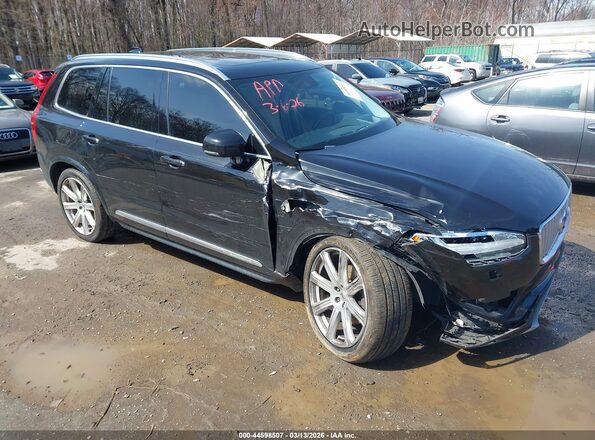 YV4A22PL0G1017425 2016 VOLVO XC90 Black Przód prawy