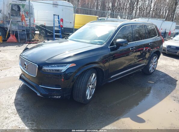 YV4A22PL0G1017425 2016 VOLVO XC90 Black Przód lewy