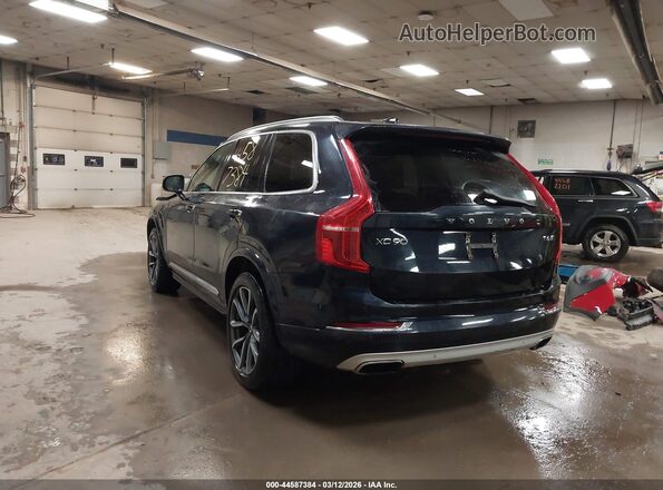 YV4A22PL0H1171084 2017 VOLVO XC90 Синий Задняя левая четверть
