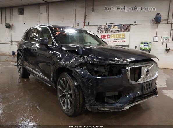 YV4A22PL0H1171084 2017 VOLVO XC90 Синий Вид спереди
