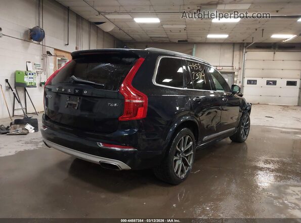 YV4A22PL0H1171084 2017 VOLVO XC90 Синий Задняя правая четверть
