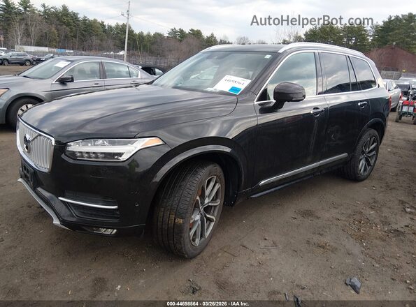 YV4A22PL2H1149703 2017 VOLVO XC90 Черный Передняя левая четверть