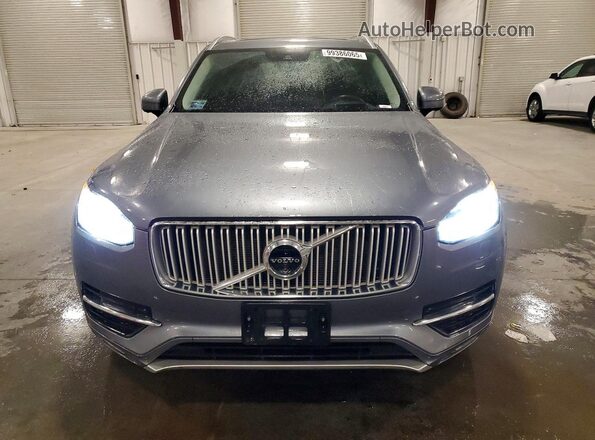 YV4A22PL2K1516686 2019 VOLVO XC90 Gray Դիմացի տեսք