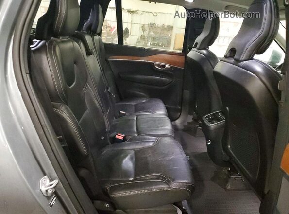 YV4A22PL2K1516686 2019 VOLVO XC90 Gray Սալոնի հետևի տեսք
