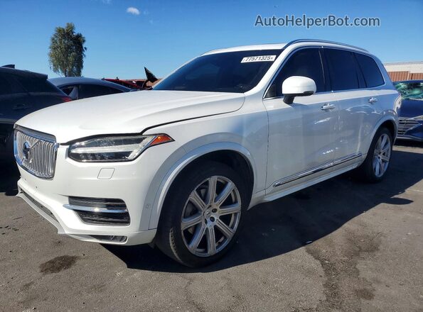 YV4A22PL3G1024353 2016 VOLVO XC90 Белый Передняя левая четверть
