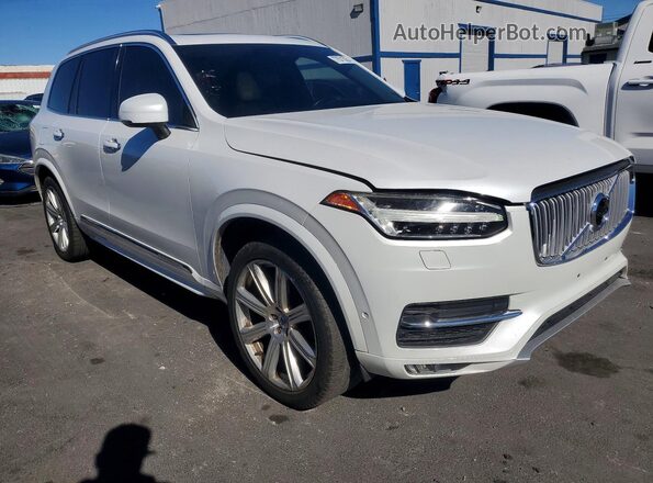 YV4A22PL3G1024353 2016 VOLVO XC90 Белый Передняя правая четверть