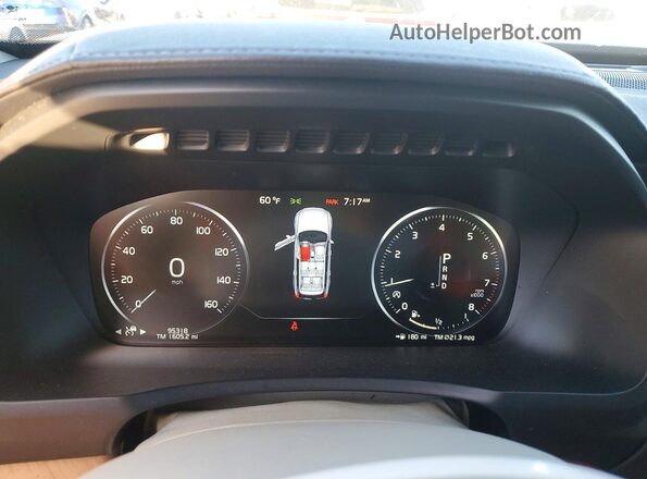 YV4A22PL4K1484324 2019 VOLVO XC90 Серый Вид щитка приборов