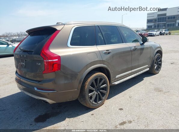 YV4A22PL8G1086489 2016 VOLVO XC90 Brown უკანა მარჯვენა