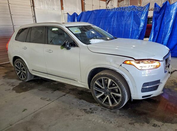 YV4A22PLXK1418229 2019 VOLVO XC90 White Front right