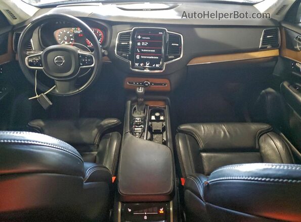 YV4A22PLXK1418229 2019 VOLVO XC90 White Dashboard view