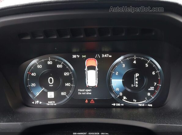 YV4A22PLXM1717187 2021 VOLVO XC90 Gray Widok tylnych siedzeń