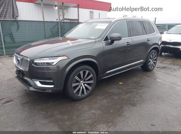 YV4A22PLXM1717187 2021 VOLVO XC90 Gray Przód lewy