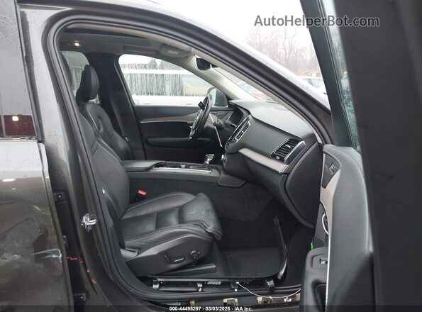 YV4A22PLXM1717187 2021 VOLVO XC90 Gray Widok wnętrza z przodu