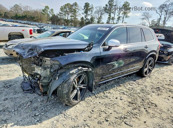 YV4A22PM6K1459997 2019 VOLVO XC90 Black Przód lewy