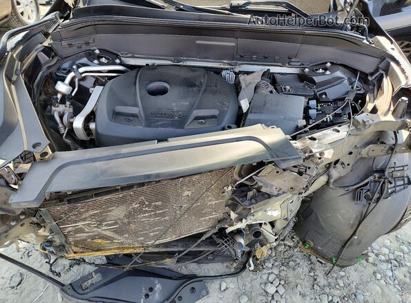 YV4A22PM6K1459997 2019 VOLVO XC90 Black Widok komory silnika