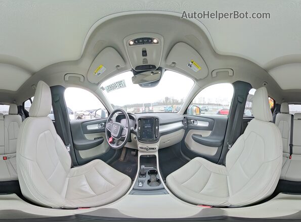 YV4AC2HK7K2090006 2019 VOLVO XC40 Синий Вид наклейки с VIN-кодом