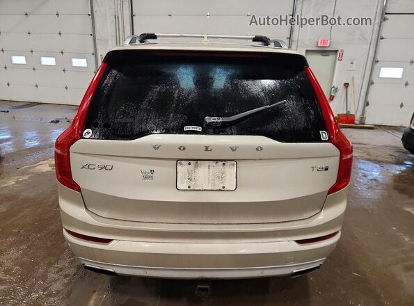 YV4BC0PK2G1081107 2016 VOLVO XC90 Tan Вид ззаду