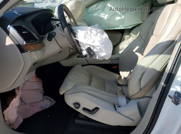 YV4BC0PL0H1107844 2017 VOLVO XC90 White წინა სალონის ხედი