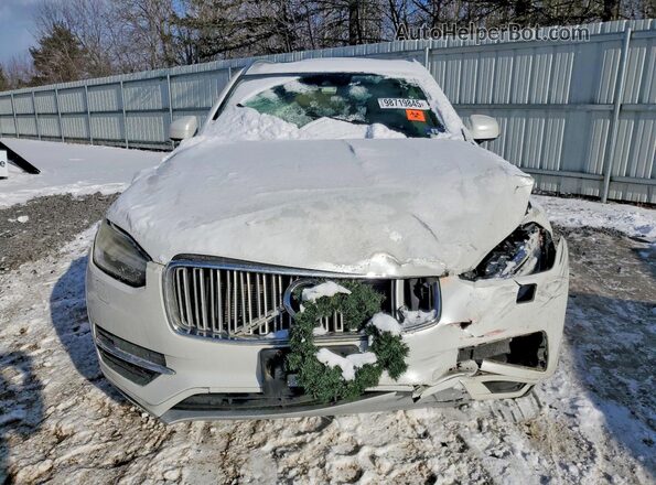 YV4BC0PL0H1107844 2017 VOLVO XC90 White წინა ხედი