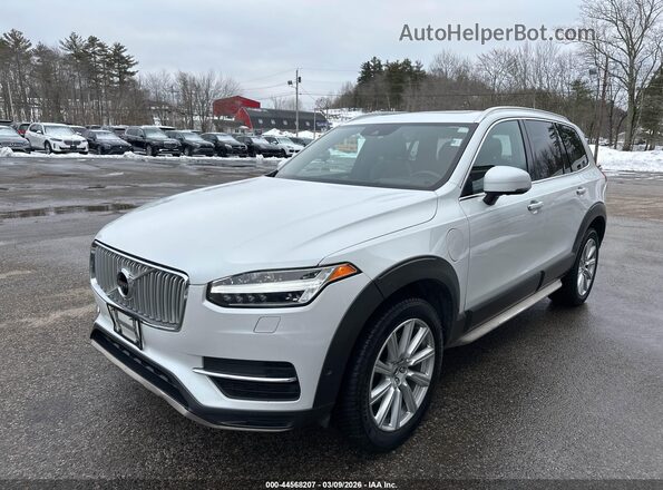 YV4BC0PL2G1042106 2016 VOLVO XC90 Белый Передняя левая четверть