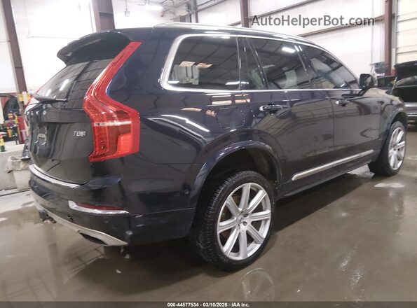 YV4BC0PL5H1184192 2017 VOLVO XC90 HYBRID Blue Rear right