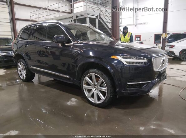 YV4BC0PL5H1184192 2017 VOLVO XC90 HYBRID Blue Front right