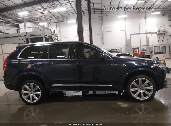 YV4BC0PL5H1184192 2017 VOLVO XC90 HYBRID Blue Rear interior view
