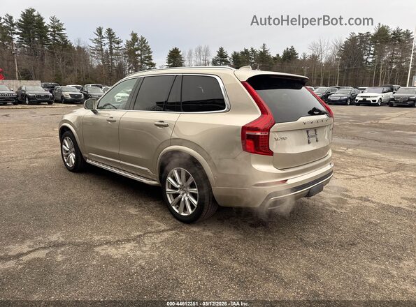 YV4BC0PL9G1048520 2016 VOLVO XC90 HYBRID Champagne Задняя левая четверть