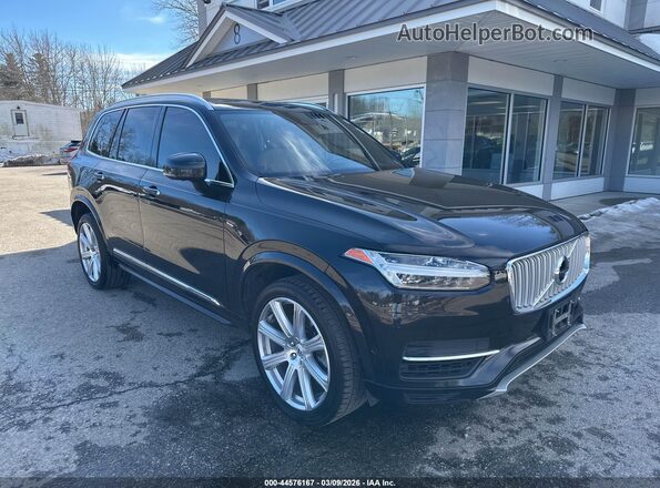 YV4BC0PLXH1180980 2017 VOLVO XC90 HYBRID Black Delantero derecho