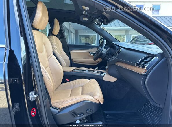 YV4BC0PLXH1180980 2017 VOLVO XC90 HYBRID Black Vista interior delantera
