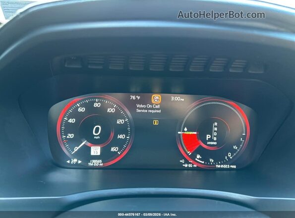YV4BC0PLXH1180980 2017 VOLVO XC90 HYBRID Black Vista de los asientos traseros