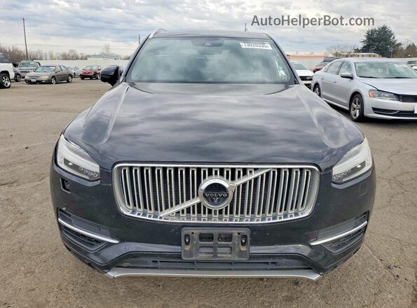 YV4BC0ZX4H1130799 2017 VOLVO XC90 Black Widok z przodu