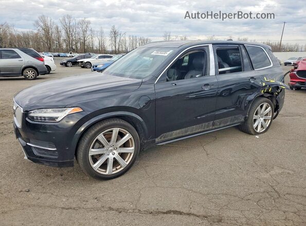 YV4BC0ZX4H1130799 2017 VOLVO XC90 Black Przód lewy