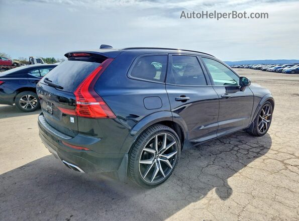 YV4BK0DP3M1715703 2021 VOLVO XC60 Черный Задняя правая четверть