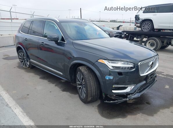 YV4BR00K4N1780020 2022 VOLVO XC90 RECHARGE PLUG-IN HYBRID Серый Передняя правая четверть