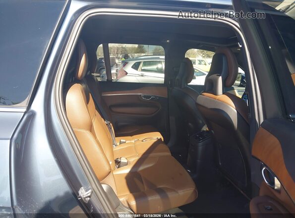 YV4BR0CK3M1742353 2021 VOLVO XC90 RECHARGE PLUG-IN HYBRID Синий Вид наклейки с VIN-кодом