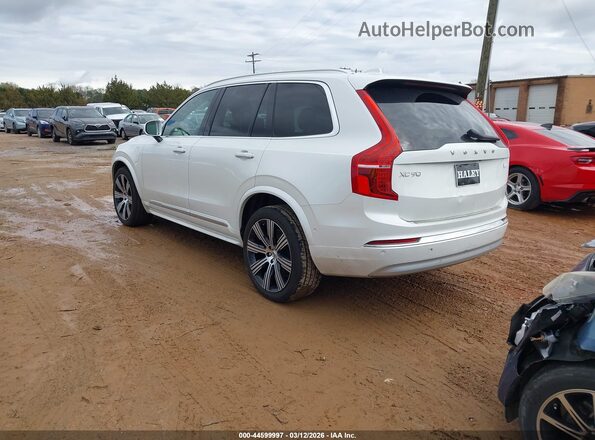 YV4BR0CL4N1803638 2022 VOLVO XC90 RECHARGE PLUG-IN HYBRID Белый Задняя левая четверть