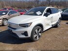 2023 Volvo C40 Recharge Pure Electric Twin Plus White vin: YV4ED3GL4P2064288