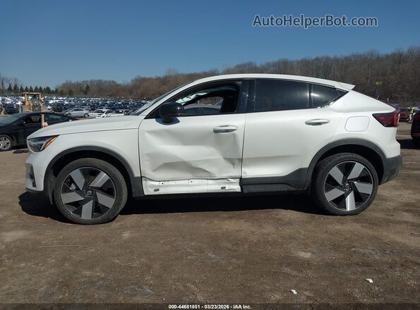 YV4ED3GL4P2064288 2023 VOLVO C40 RECHARGE PURE ELECTRIC White სალონის 360-გრადუსიანი ხედი